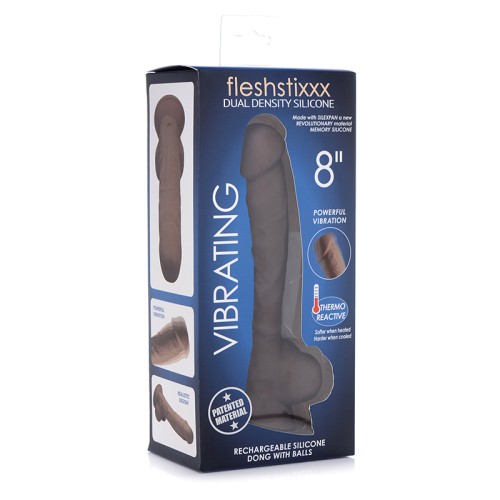 FLESHSTIXXX Rechargeable Dildo 8 in.