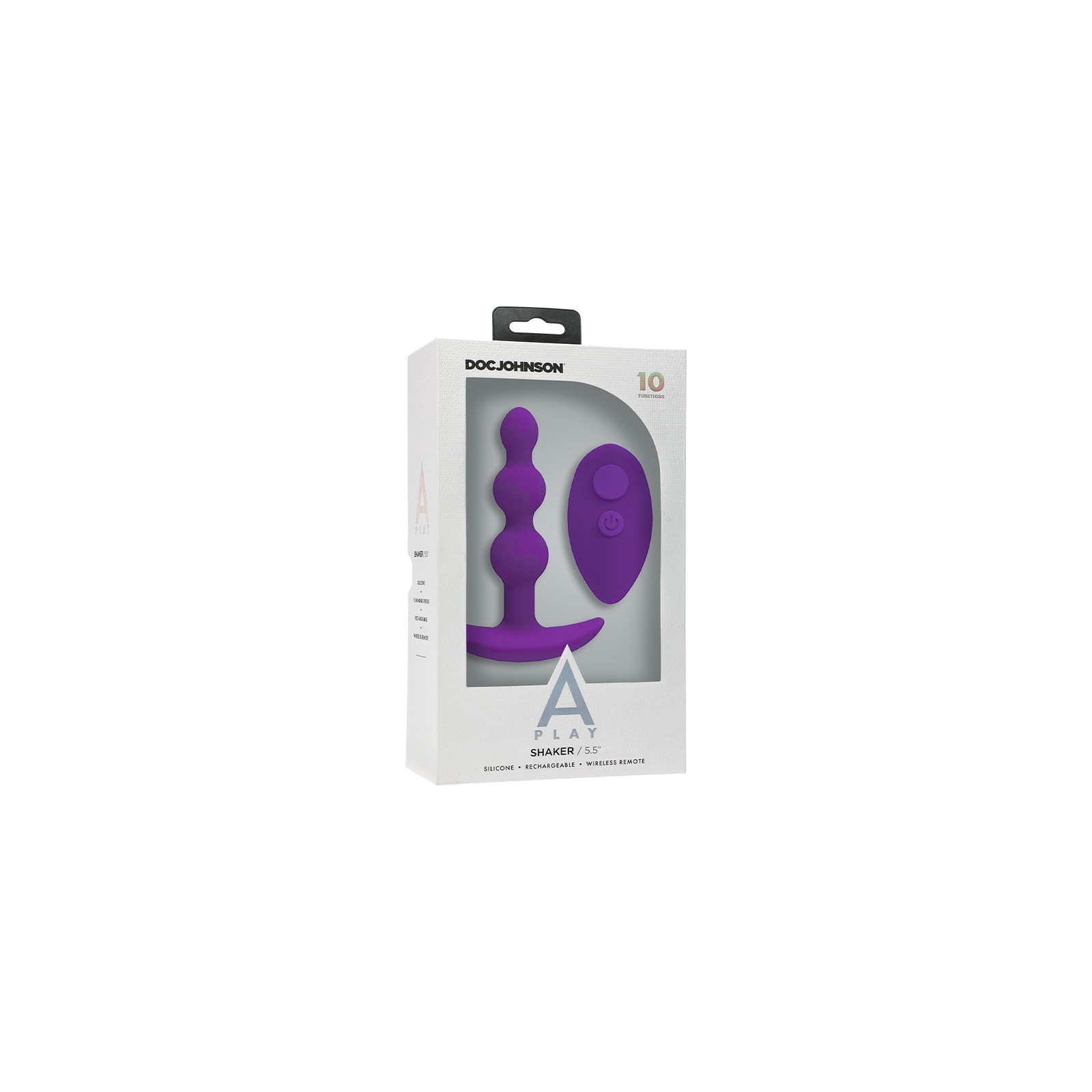 A-Play BEADED VIBE Rechargeable Silicone Anal Plug