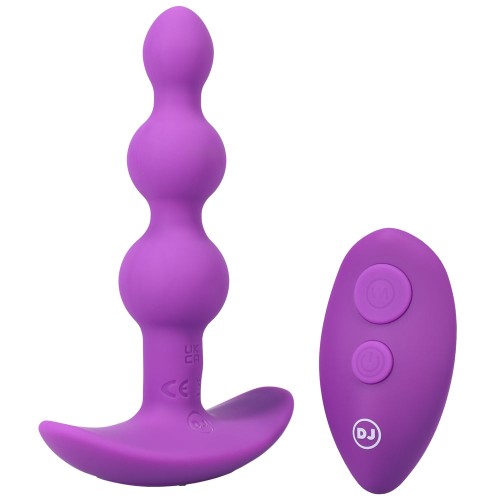 Plug Anal de Silicone Recargable A-Play BEADED VIBE