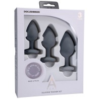 A-Play 3-Piece Trainer Set for Anal Play Beginners