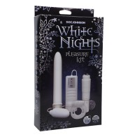 Kit de Placer White Nights - Conjunto de Vibradores Supremo