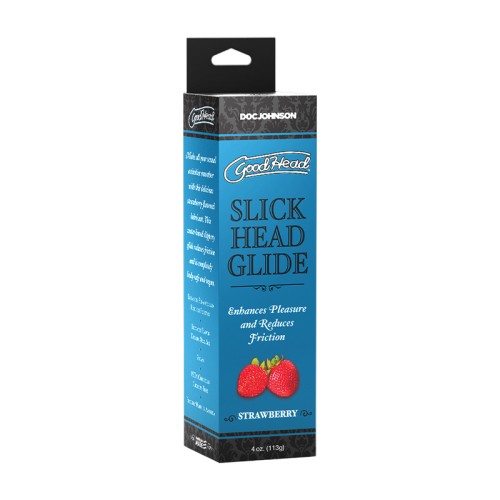 GoodHead Strawberry Glide for Enhanced Oral Pleasure