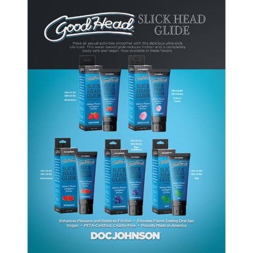 GoodHead Blue Raspberry Glide for Enhanced Pleasure