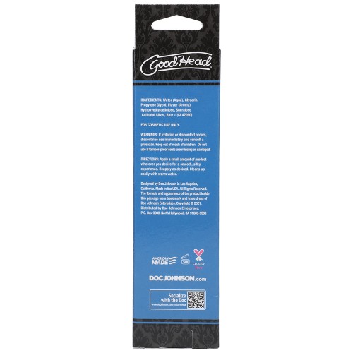 GoodHead Slick Sabor Frambuesa Azul 4 oz