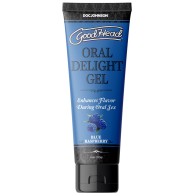 Gel Oral GoodHead de Frambuesa Azul para Mayor Placer