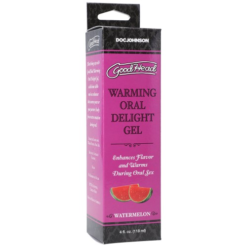 GoodHead Warming Head Oral Delight Gel Watermelon