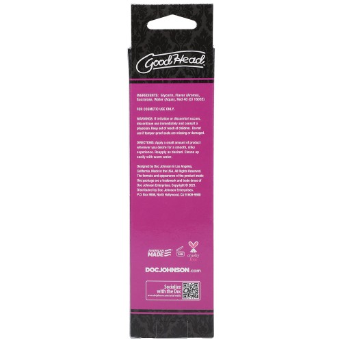 Gel Oral GoodHead Caliente Sabor Sandía