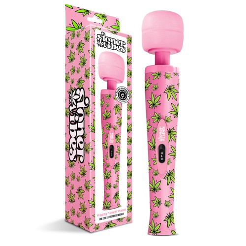 Wacky Weed Wand Massager Pink Kush