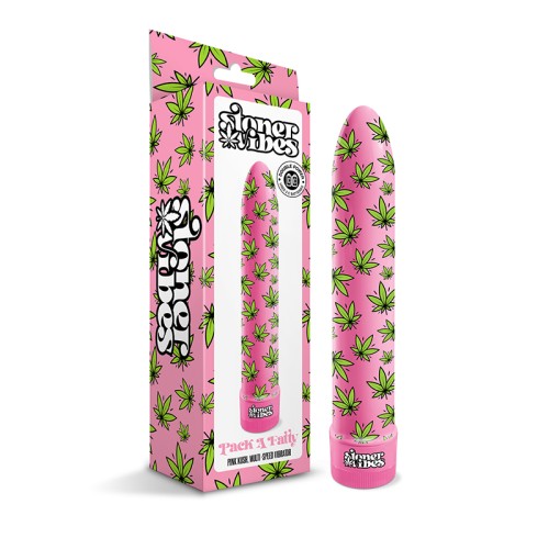 Stoner Vibes Pack A Fatty Pink Kush - Powerful Vibrator