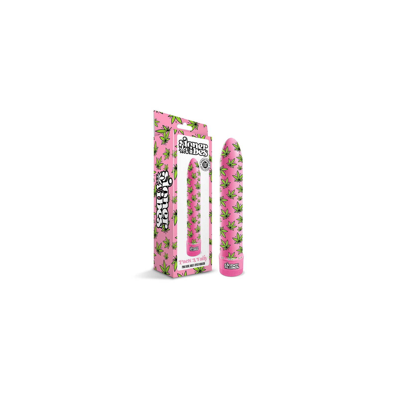 Stoner Vibes Pack A Fatty Pink Kush - Powerful Vibrator