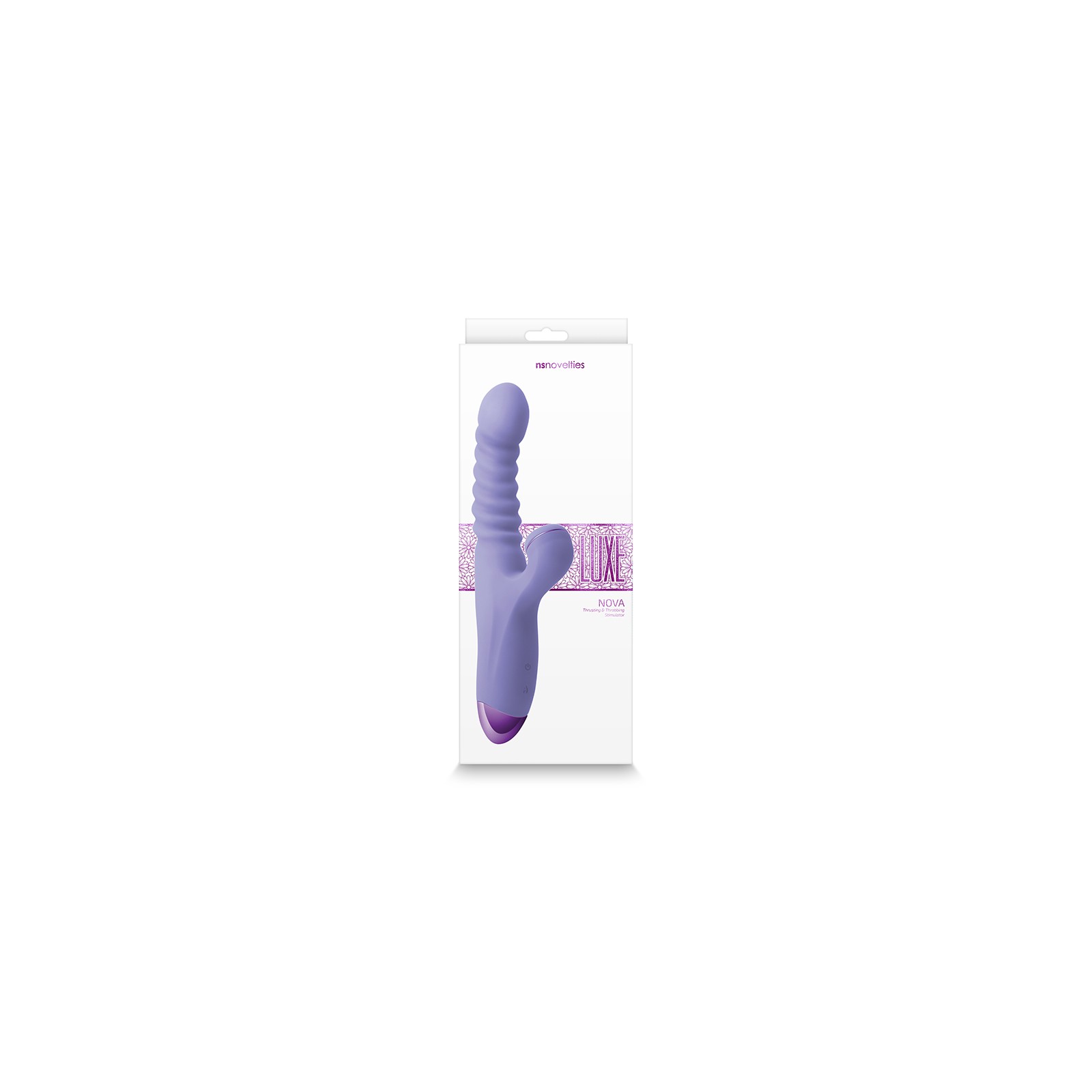 Luxe Nova Rechargeable Thrusting Vibrator for Intense Stimulation