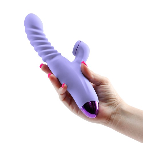 Luxe Nova Rechargeable Thrusting Vibrator for Intense Stimulation