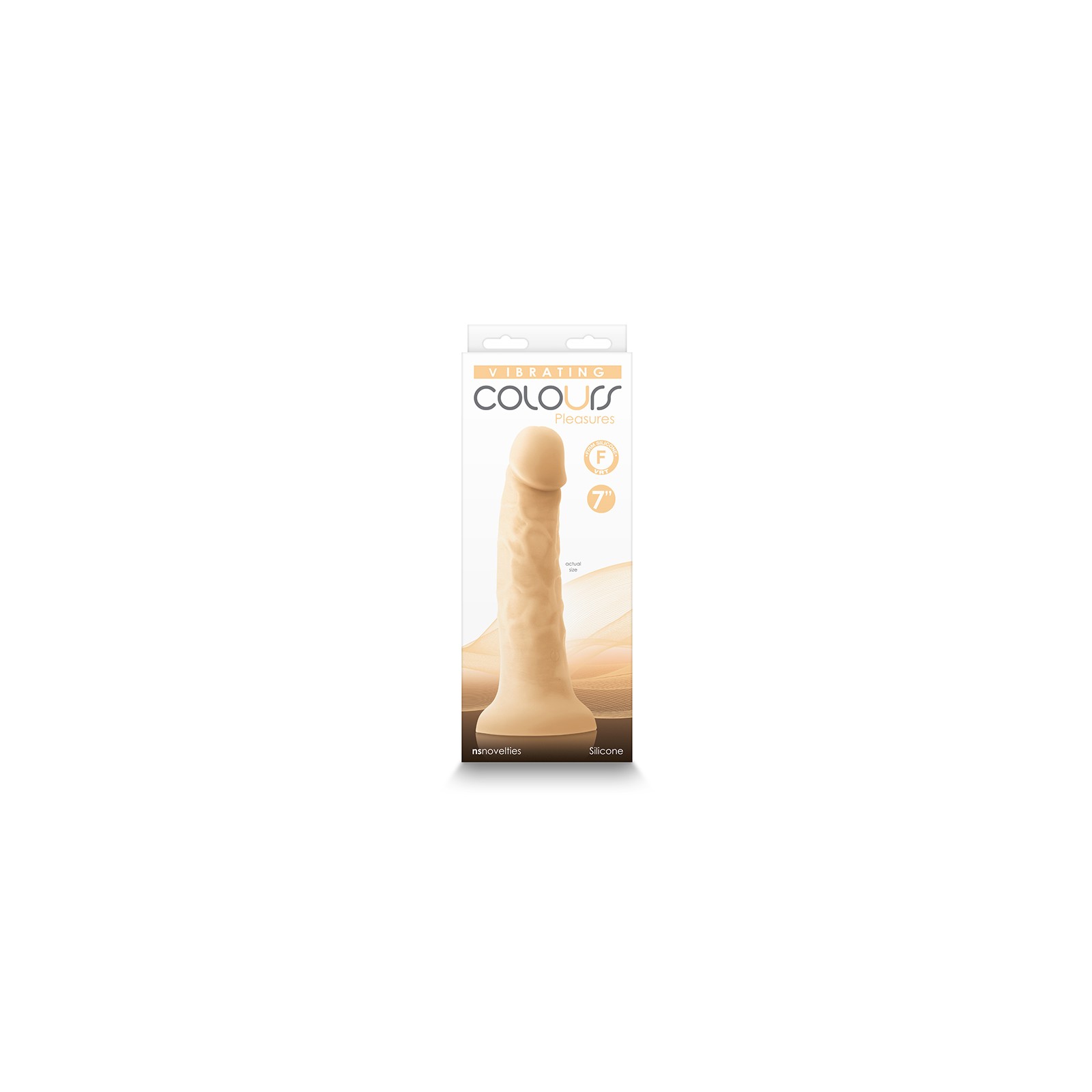 Dildo Vibrador de 7 Pulgadas Colours Pleasures - Diversión Vibrante