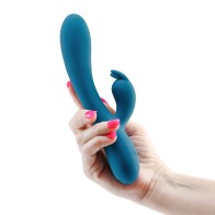 Vibrador Recargable INYA Luv Bunny - Verde Oscuro