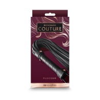 Bondage Couture Black Flogger