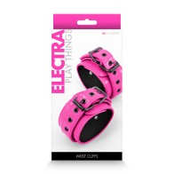 Electra Wrist Cuffs Pink - Fashion Meets Function