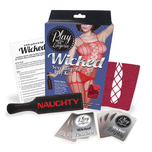 Play With Me Wicked Lingerie Kit for Passionate Moments