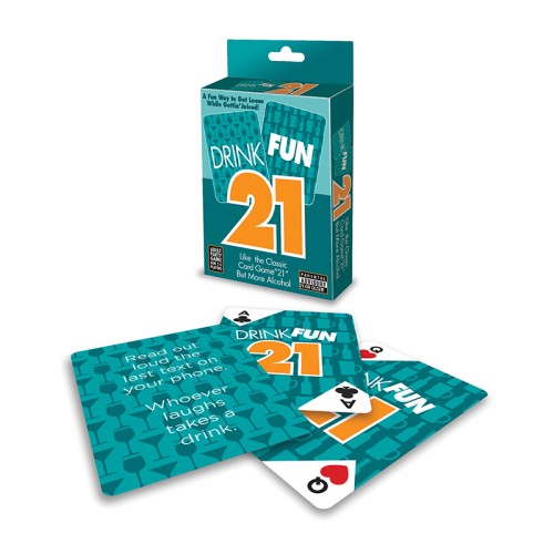 Drink Fun 21 Hilarious Drinking Card Game