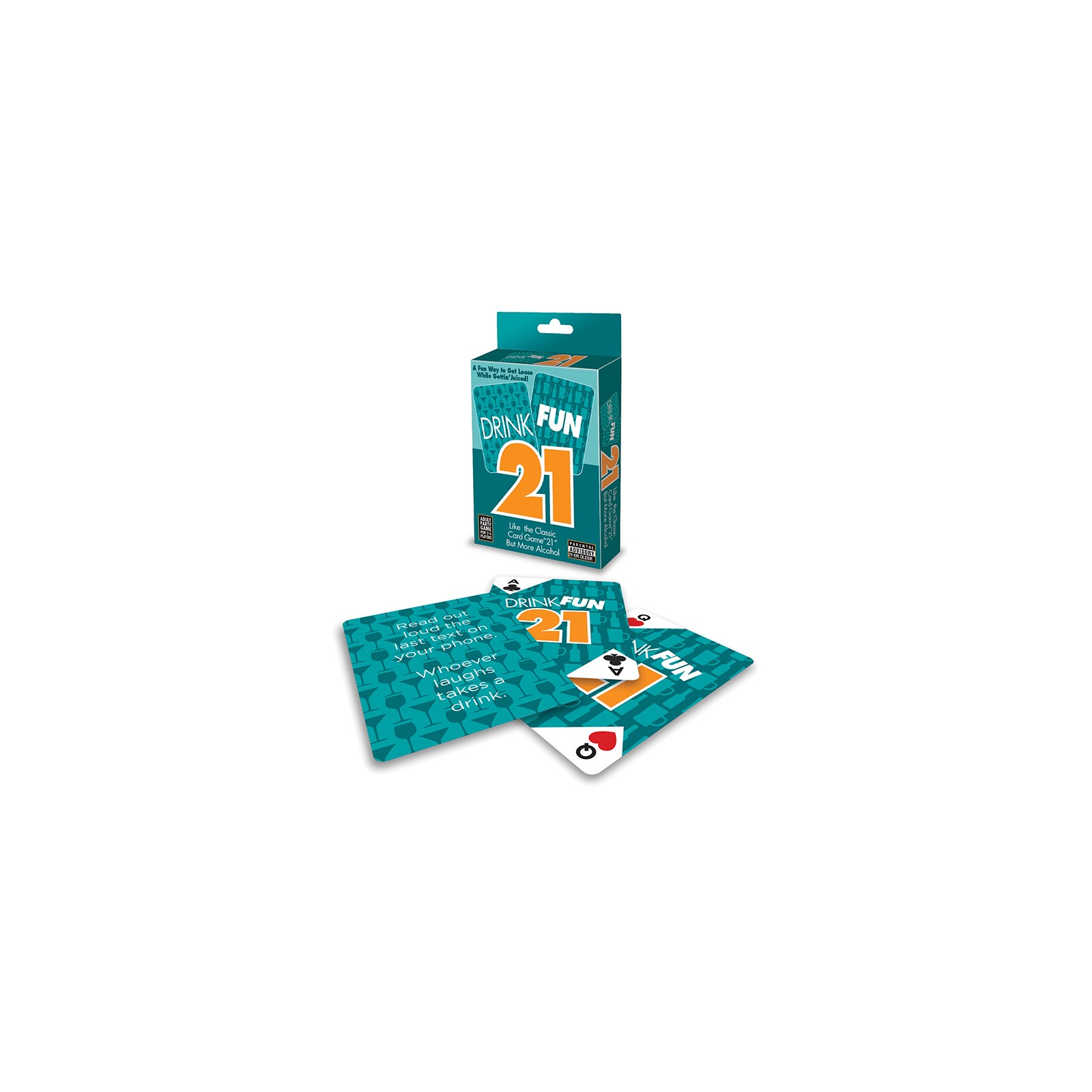 Juego de Cartas para Beber Drink Fun 21