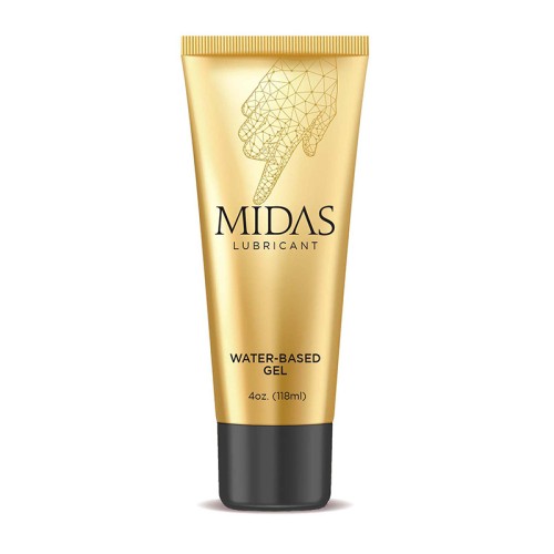 Lubricante en Gel a Base de Agua Midas 4 oz.