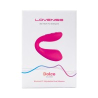 Vibrador Dual Ajustable Bluetooth Lovense Dolce - Placer Personalizado