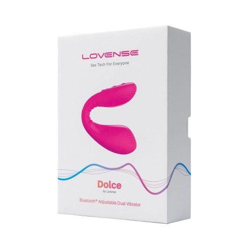 Vibrador Dual Ajustable Bluetooth Lovense Dolce - Placer Personalizado