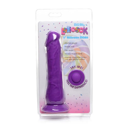 Curve Toys Grape Silicone Dildo with Suction Cup