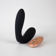 Hercules Remote C-Shape Vibrating Plug - Black