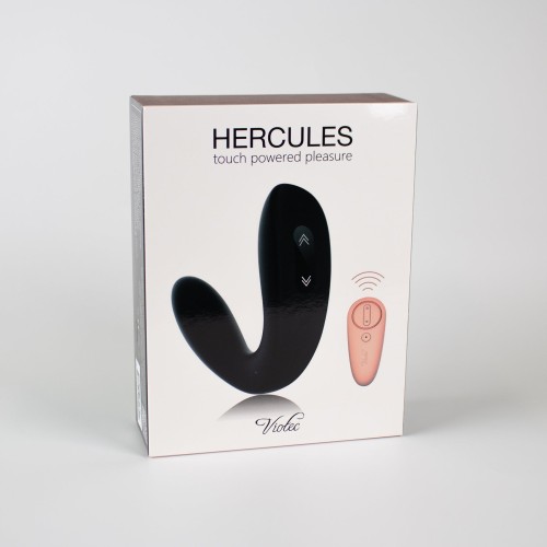 Plug Vibrante C-Shape Hercules - Negro