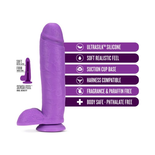 Neo Elite 10 in. Dual Density Dildo with Suction Cup