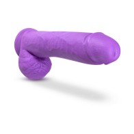 Dildo de Doble Densidad Neo Elite de 11 Pulgadas en Púrpura Neón