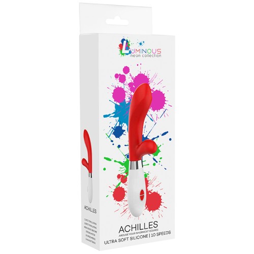 Vibrador Doble Estimulación Luminous Achilles 10 Velocidades