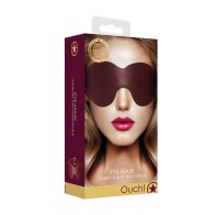 Ouch! Máscara de Ojos Ciega Burgundy - La Elegancia Conocida