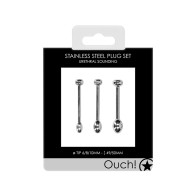 Ouch! Urethral Sounding 3-Piece Set