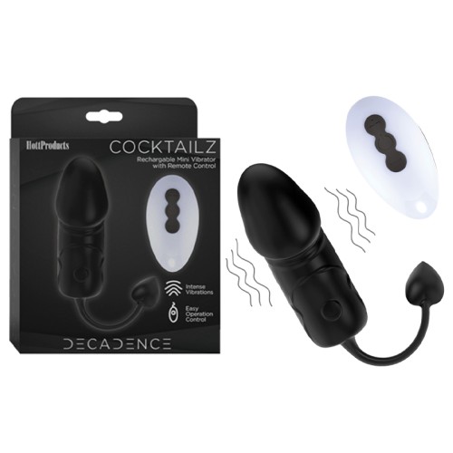 Decadence Cocktailz Vibrating Penis Egg Remote Control