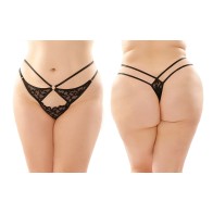 Fantasy Lingerie Jasmine Lace Thong Set