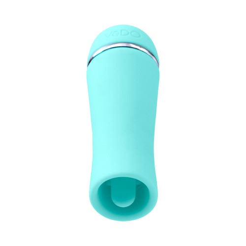 Vibrador Recargable Vedo Liki Tease Me - Turquesa