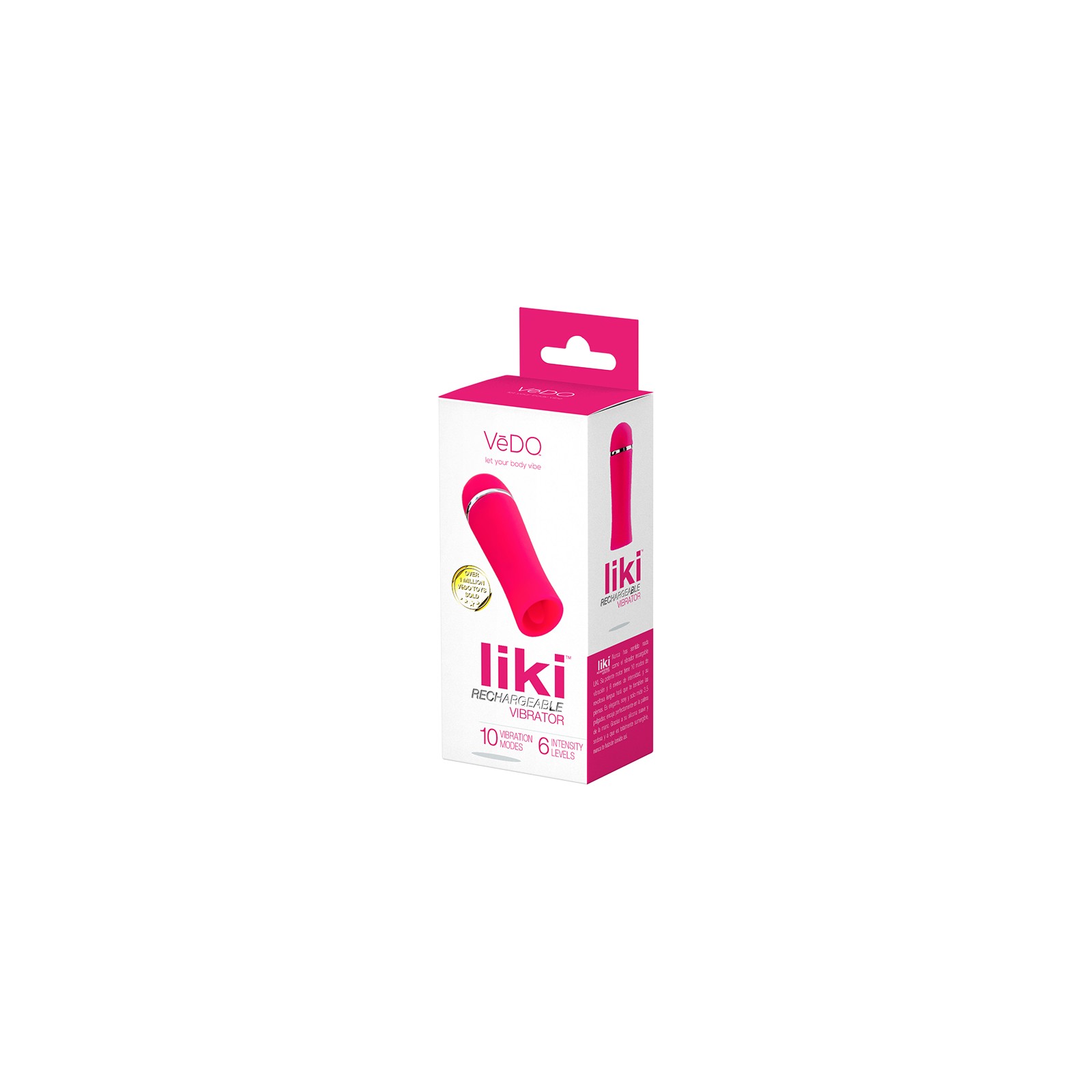 Vibrador Recargable Vedo Liki