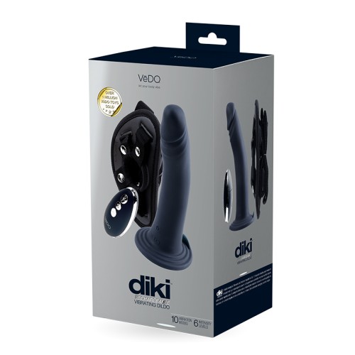 Vedo Diki Rechargeable Dildo with Powerful Dual Motors