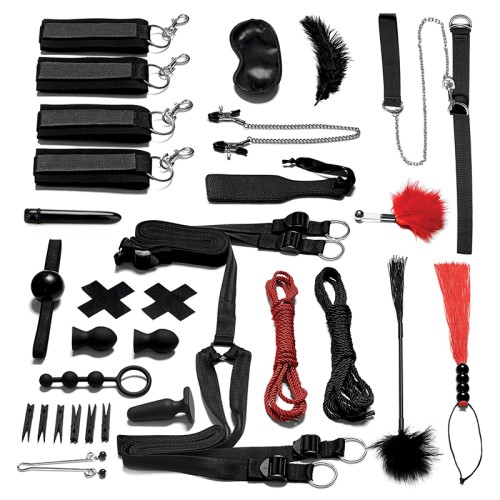 Set Completo de Bondage Lux Fetish de 20 Piezas