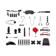 Lux Fetish Complete Bondage Kit 20-Piece Set