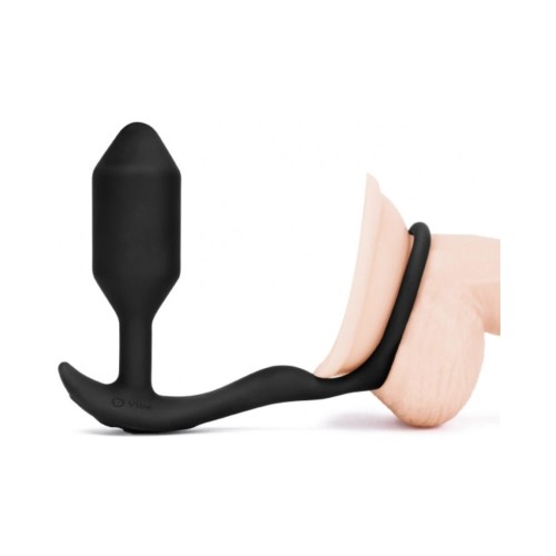 b-Vibe Vibrador Snug Tug Plug Anal Cockring