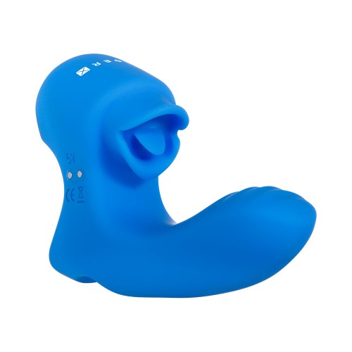 Vibrador de Dedo Gender X Flick It - Azul