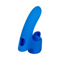 Gender X Flick It Finger Vibrator - Blue