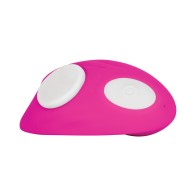 Gender X Under The Radar Remote-Controlled Silicone Vibrator - Pink