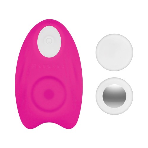 Gender X Under The Radar Remote-Controlled Silicone Vibrator - Pink