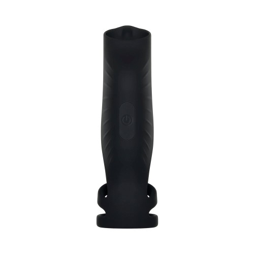 Gender X Rocketeer Triple-Ring Vibrating Penis Sheath