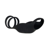 Gender X Rocketeer Triple-Ring Vibrating Penis Sheath