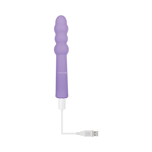 Vibrador Flexible de Silicona con Bolas para Placer Sensacional