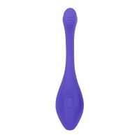 Vibrador Silicona Poseable con Control Remoto Evolved Anywhere Vibe Azul